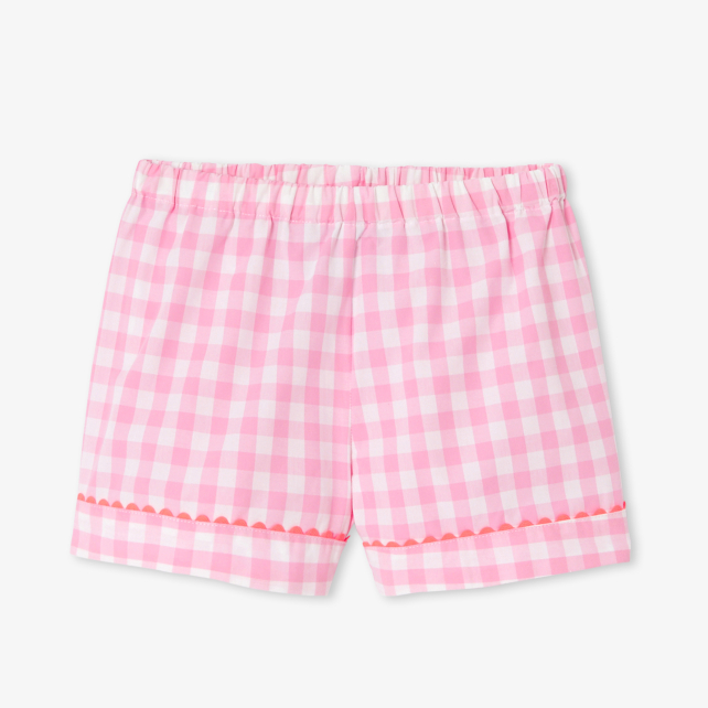 Girl gingham short pyjamas Girl gingham short pyjamas