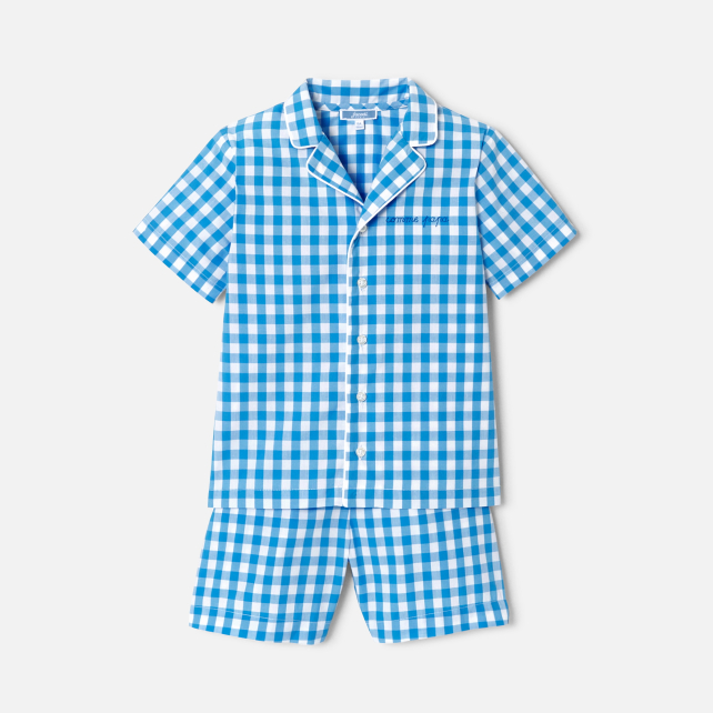 Boy gingham short pyjamas Boy gingham short pyjamas