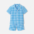Boy gingham short pyjamas Boy gingham short pyjamas