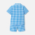 Boy gingham short pyjamas Boy gingham short pyjamas