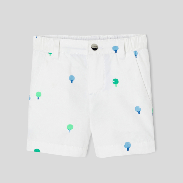 Short bébé garçon en gabardine Short bébé garçon en gabardine