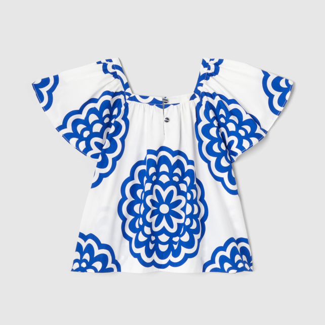 Girl rose print blouse Girl rose print blouse