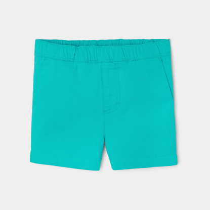 Baby boy shorts in twill