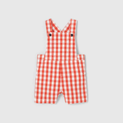 Baby boy short dungarees