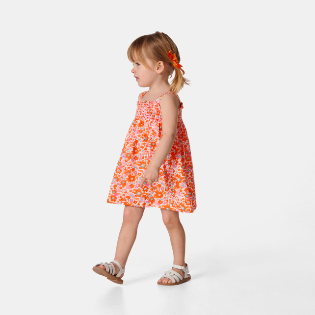 Robe bébé fille en tissu Liberty Robe bébé fille en tissu Liberty