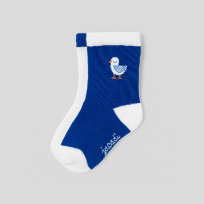 Duo de chaussettes bebe garcon - multicolore