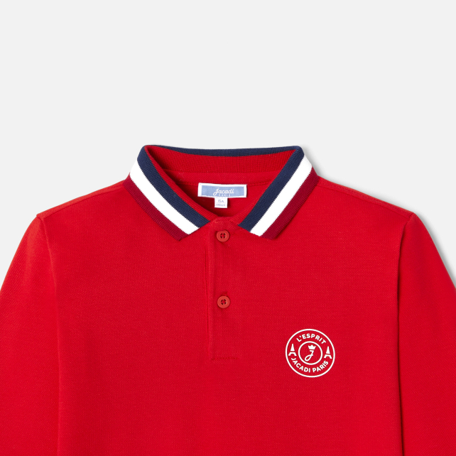 Boy long sleeve polo shirt Boy long sleeve polo shirt