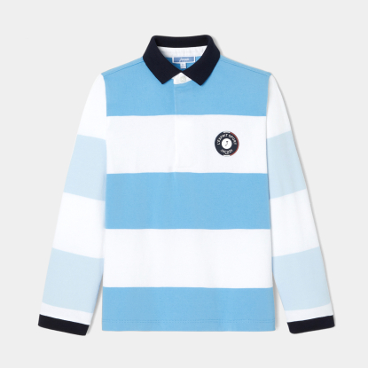 Boy long-sleeved polo shirt