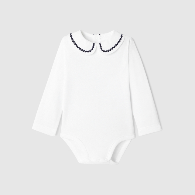Baby girl bodysuit with fancy collar Baby girl bodysuit with fancy collar