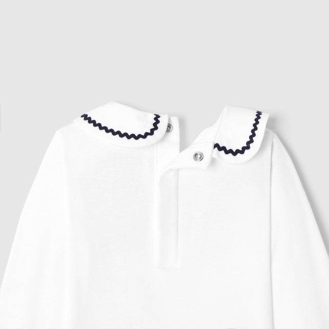 Baby girl bodysuit with fancy collar Baby girl bodysuit with fancy collar