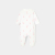 Baby girl pyjamas in printed velvet Baby girl pyjamas in printed velvet