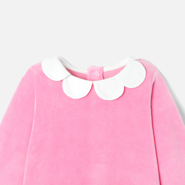 Baby girl velvet pyjamas Baby girl velvet pyjamas