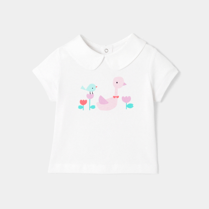 T-shirt manches courtes bébé fille