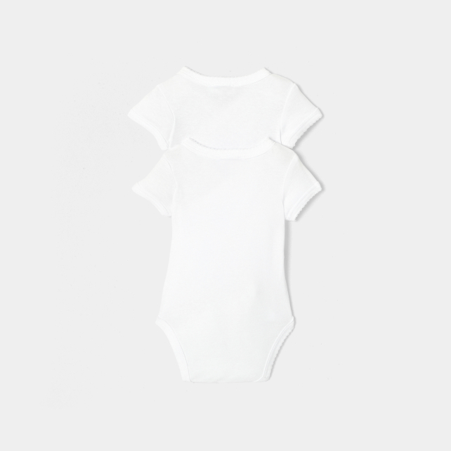 Baby set of 2 short-sleeved bodysuits Baby set of 2 short-sleeved bodysuits