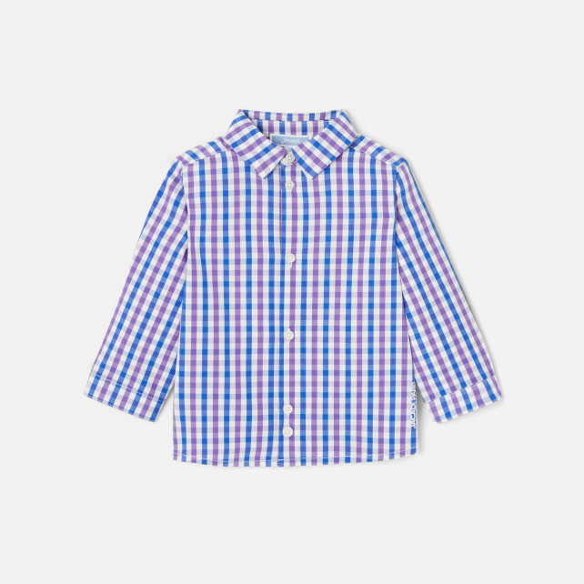 Chemise à carreaux bébé garçon Chemise à carreaux bébé garçon