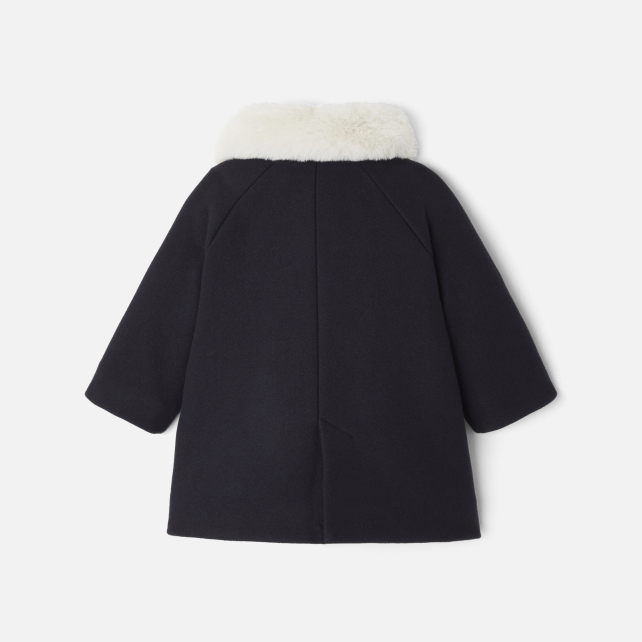 Baby girl coat in wool cloth Baby girl coat in wool cloth