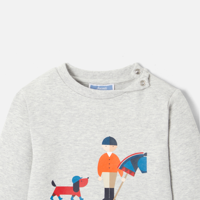 Sweat bébé garçon en molleton Sweat bébé garçon en molleton