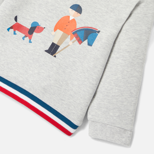 Sweat bébé garçon en molleton Sweat bébé garçon en molleton