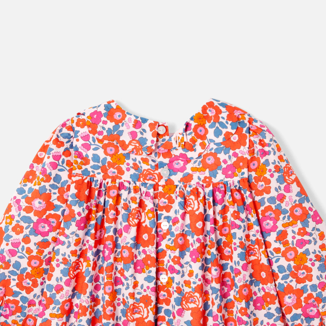 Blouse bébé fille en tissu Liberty Blouse bébé fille en tissu Liberty