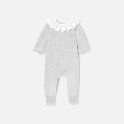 Pyjama bébé fille en velours