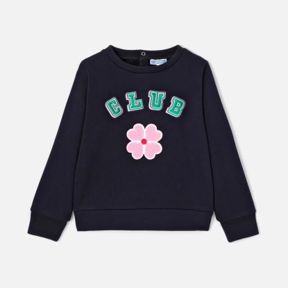 Girl fleece sweatshirt