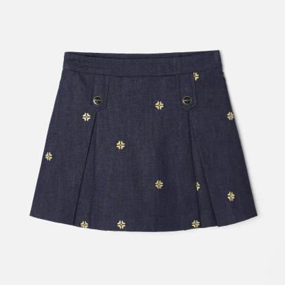 Girl denim skirt