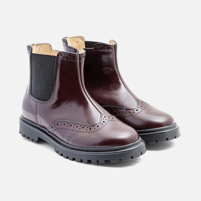 Boy chelsea boots in leather Boy chelsea boots in leather