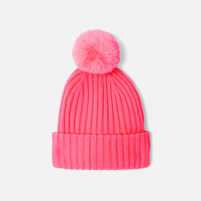 Girl ribbed knit hat Girl ribbed knit hat