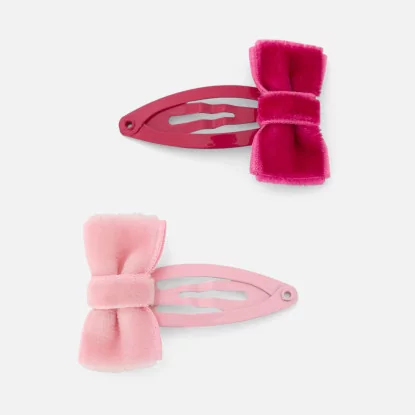 Baby girl barrettes duo