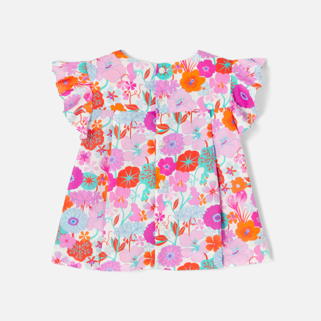 Baby girl blouse in Liberty fabric Baby girl blouse in Liberty fabric