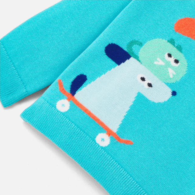 Pull bébé garçon en coton Pull bébé garçon en coton