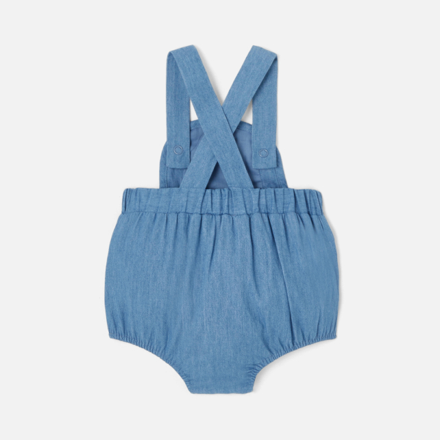 Baby boy denim romper Baby boy denim romper