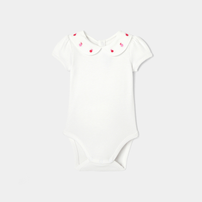 Baby girl short sleeves bodysuit
