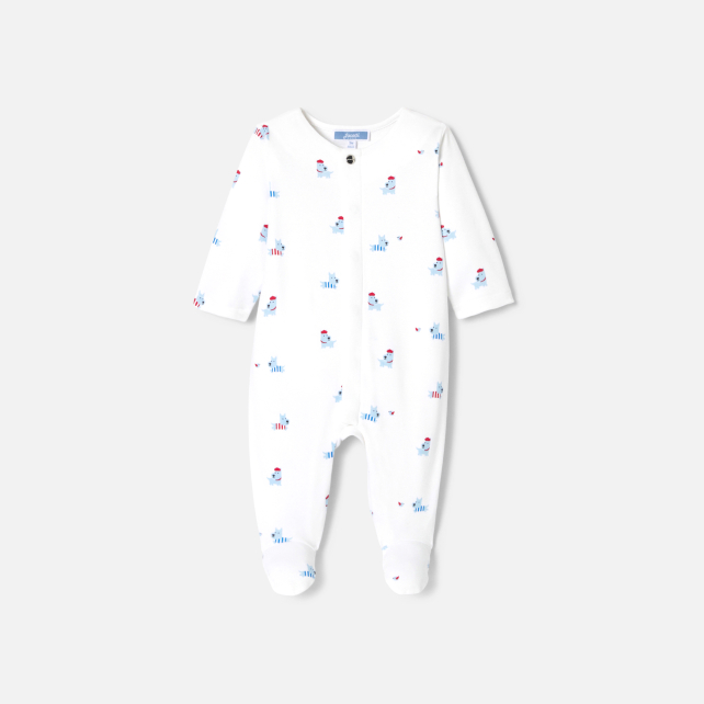 Baby boy pyjamas in interlock Baby boy pyjamas in interlock