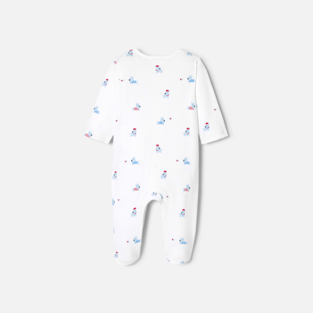 Baby boy pyjamas in interlock Baby boy pyjamas in interlock