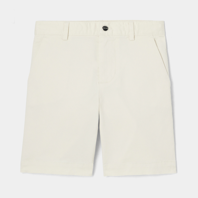 Boy twill Bermuda shorts Boy twill Bermuda shorts