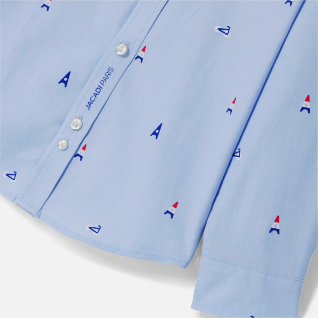 Chemise enfant garçon motifs parisiens Chemise enfant garçon motifs parisiens