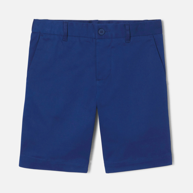 Boy Bermuda shorts in cotton satin Boy Bermuda shorts in cotton satin