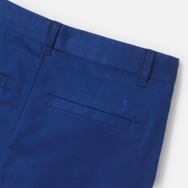 Boy Bermuda shorts in cotton satin Boy Bermuda shorts in cotton satin