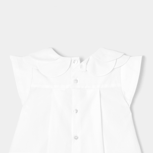 Blouse bébé fille en popeline Blouse bébé fille en popeline