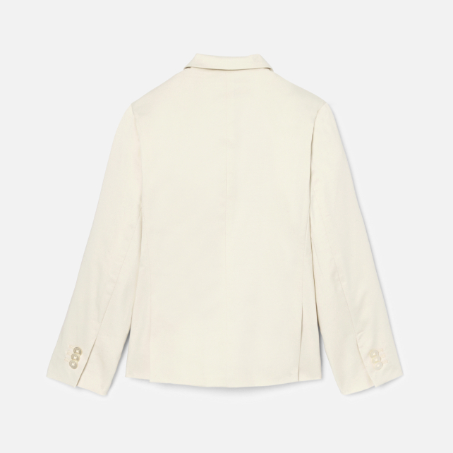 Boy jacket in cotton satin Boy jacket in cotton satin