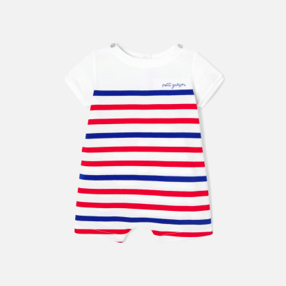 Baby boy short jumpsuit