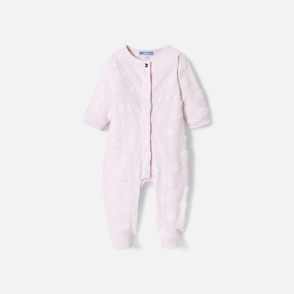 Baby girl jersey pyjamas