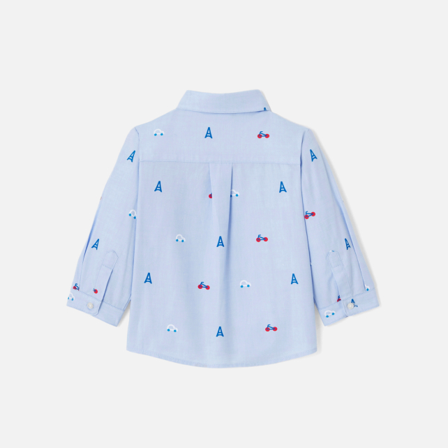 Chemise bébé garçon imprimée Chemise bébé garçon imprimée