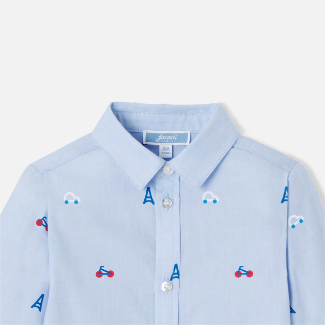 Chemise bébé garçon imprimée Chemise bébé garçon imprimée