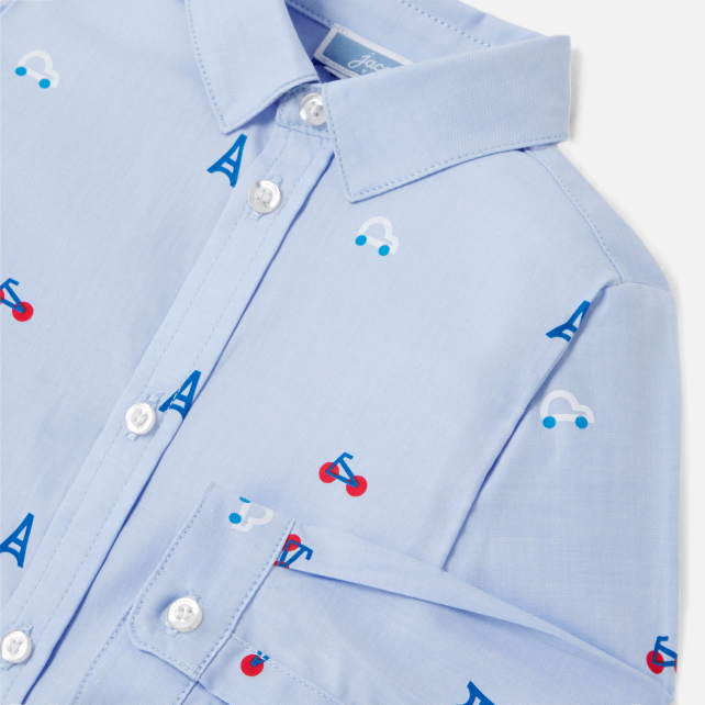 Chemise bébé garçon imprimée Chemise bébé garçon imprimée