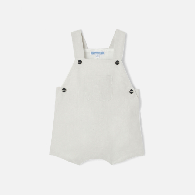 Baby boy linen overalls Baby boy linen overalls