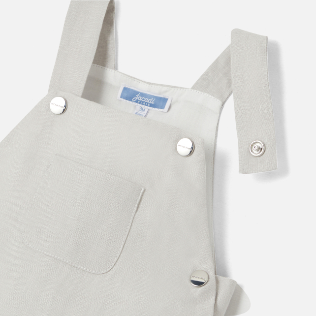 Baby boy linen overalls Baby boy linen overalls