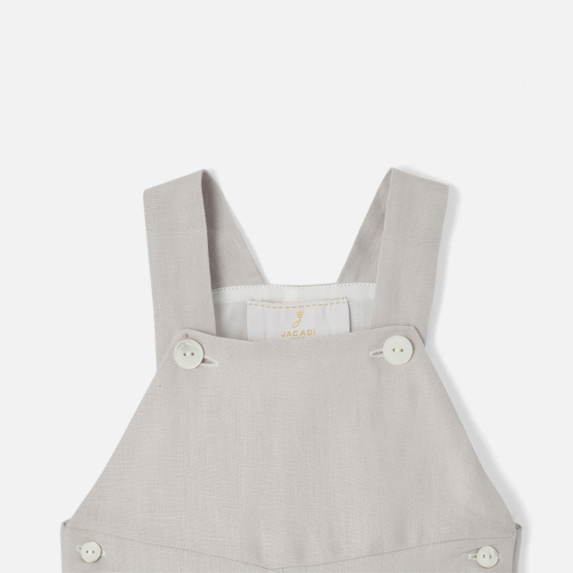 Baby boy linen overalls Baby boy linen overalls