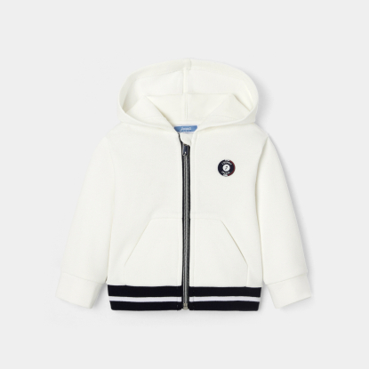 Baby boy zip-up sweatshirt